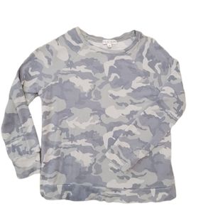 Girls camouflage long sleeved top.  Purchased from Stichfix.
